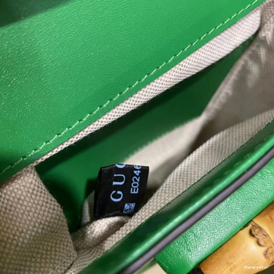 Hyper Peter handbag mini Gucci Bamboo 0730